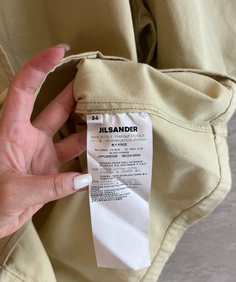 Jil Sander Jil Sander Tannin fabric top Size 4XL / US 24-26 - 5 Thumbnail