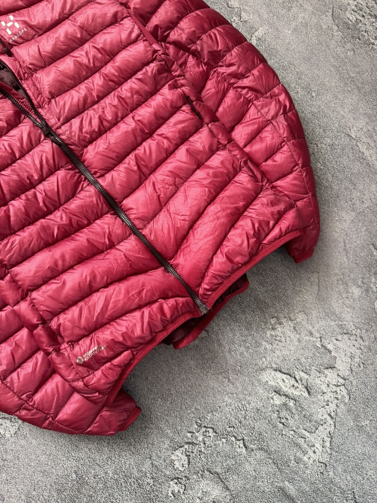 Haglofs Haglofs S Wmns pink down jacket quilted outdoor pertex quant Size L / US 10 / IT 46 - 3 Thumbnail