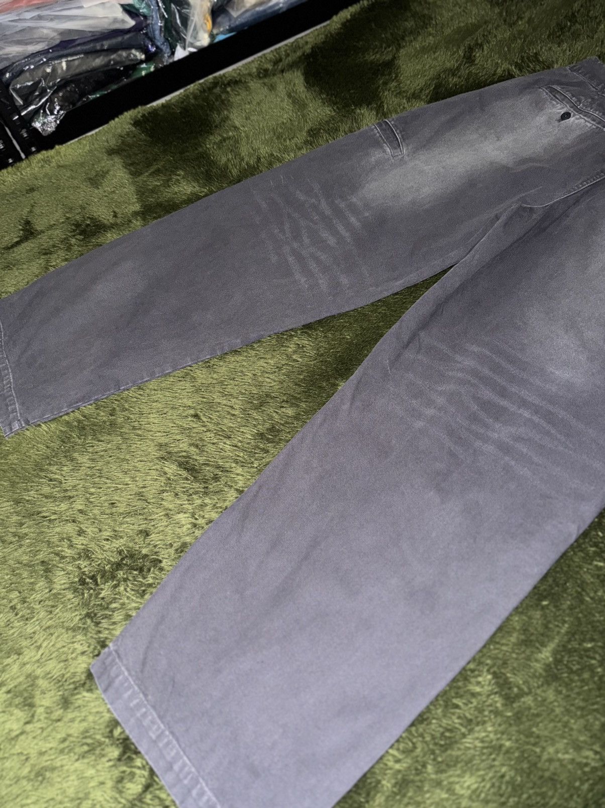 Dickies [36] Dickies Snake Logo Washed Cotton Double Knee Pants Size US 36 / EU 52 - 13 Thumbnail