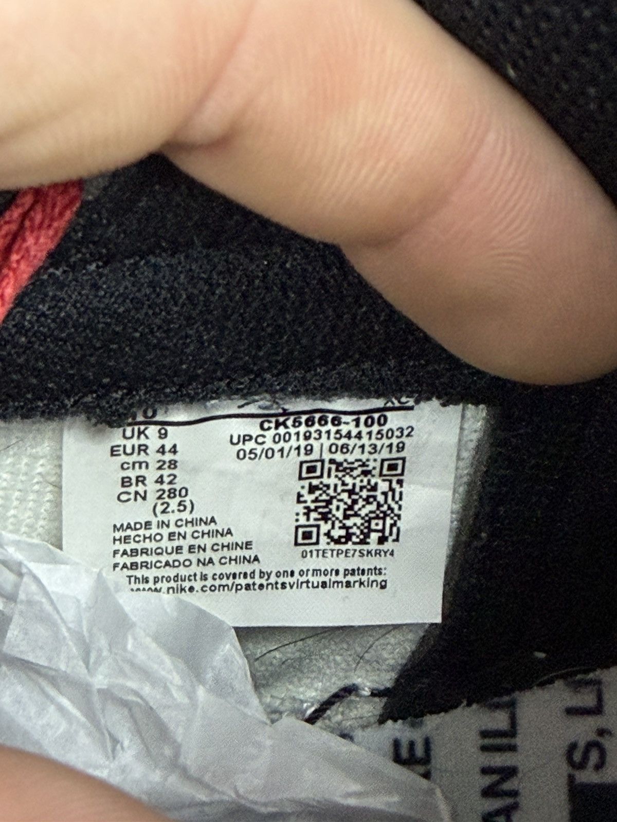 Jordan Brand Size 10 - Jordan 1 Retro High Fearless UNC Size US 10 / EU 43 - 9 Thumbnail