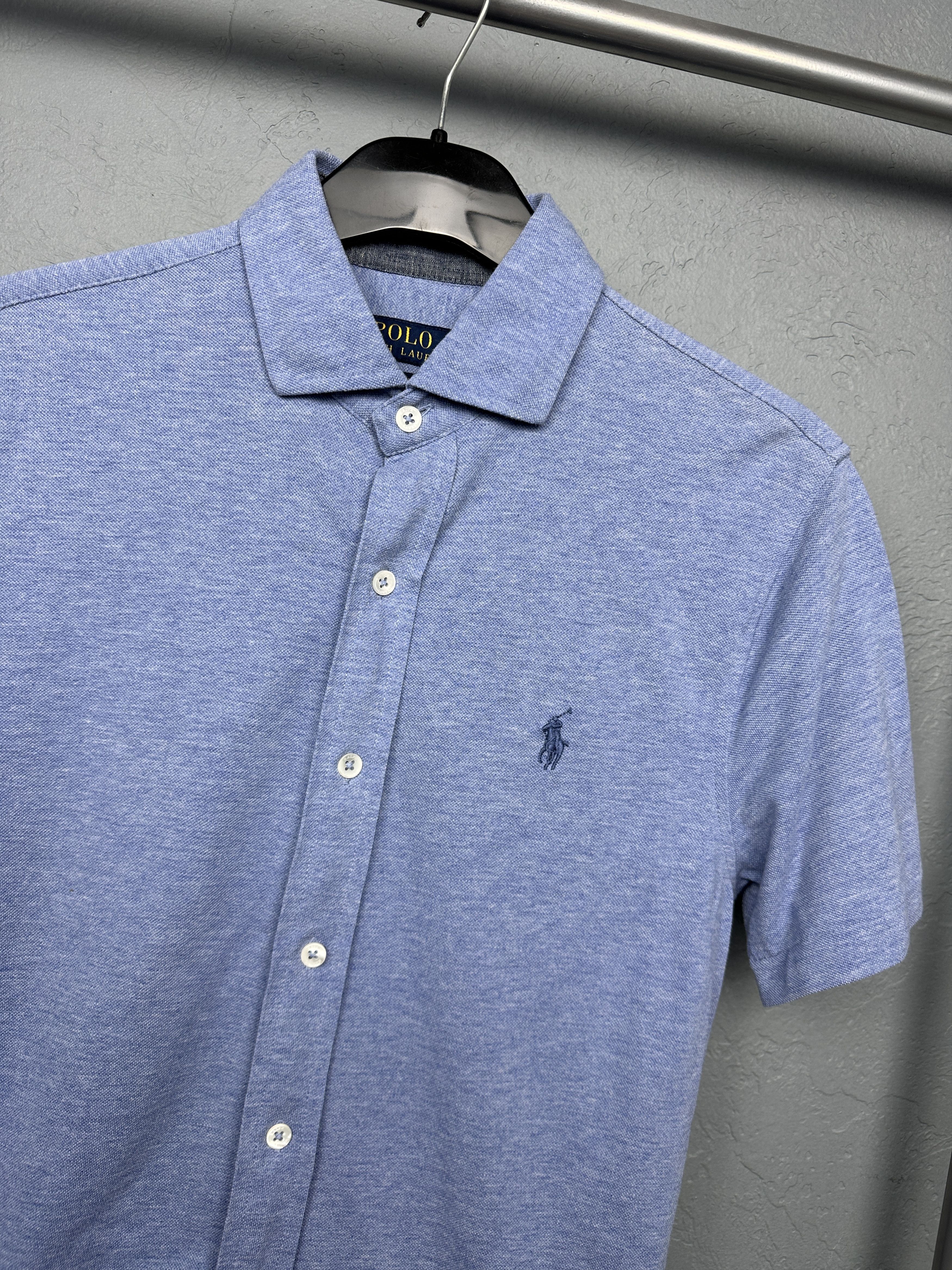Polo Ralph Lauren Polo Ralph Lauren Mesh Knit Short Sleeve Shirt Size US S / EU 44-46 / 1 - 2 Thumbnail