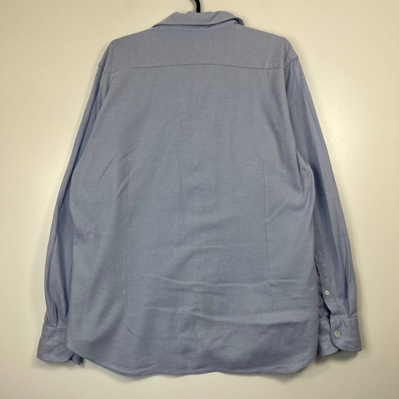 Corneliani Corneliani Button Up Dress Shirt Blue Pattern Luxury XL Size US XL / EU 56 / 4 - 6 Thumbnail