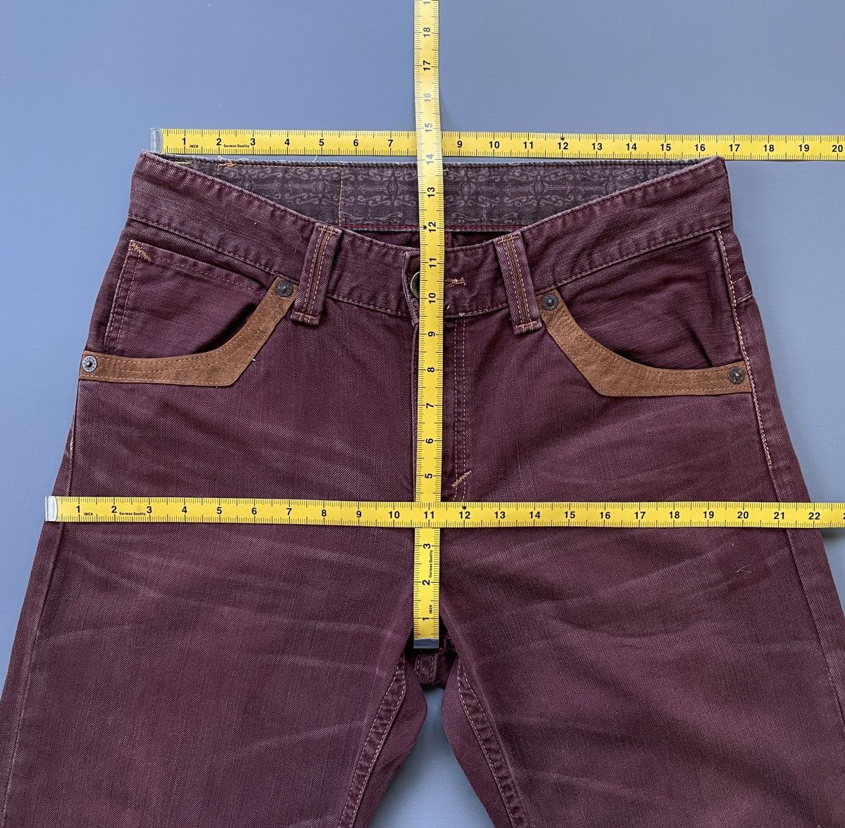 Edwin Edwin 464 XVS Colour Rare Size US 33 - 14 Thumbnail