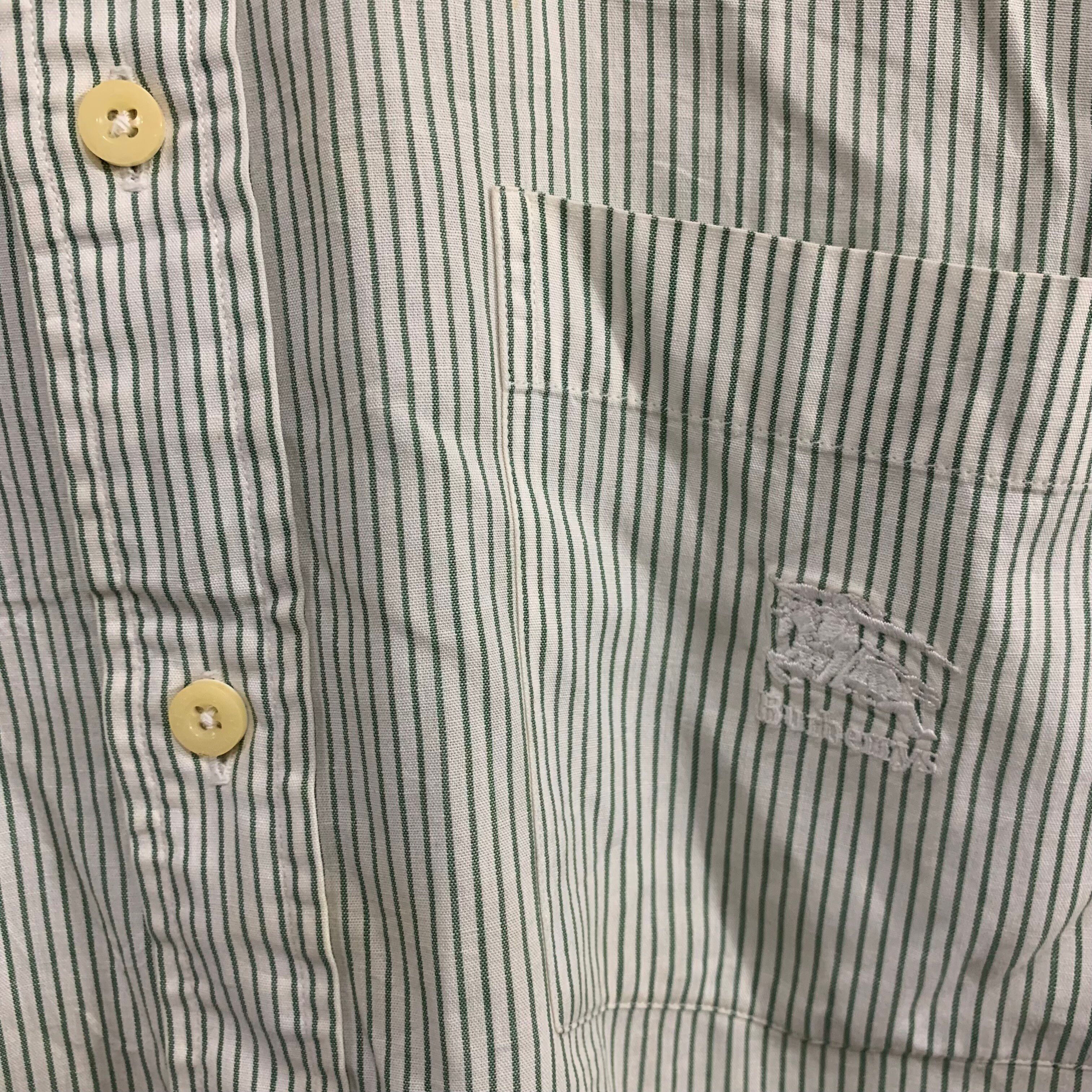 Burberry Vintage Burberry Striped Longsleeve Shirt Button Up Size US L / EU 52-54 / 3 - 3 Thumbnail