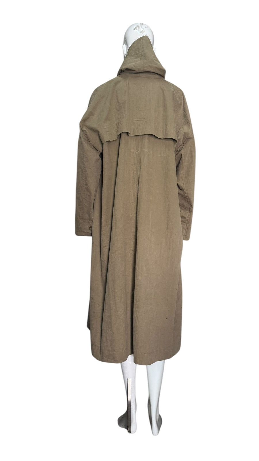 Issey Miyake × Japanese Brand × Vintage Vintage Windcoat By Issey Miyake Plantation Long Coat Size M / US 6-8 / IT 42-44 - 5 Thumbnail