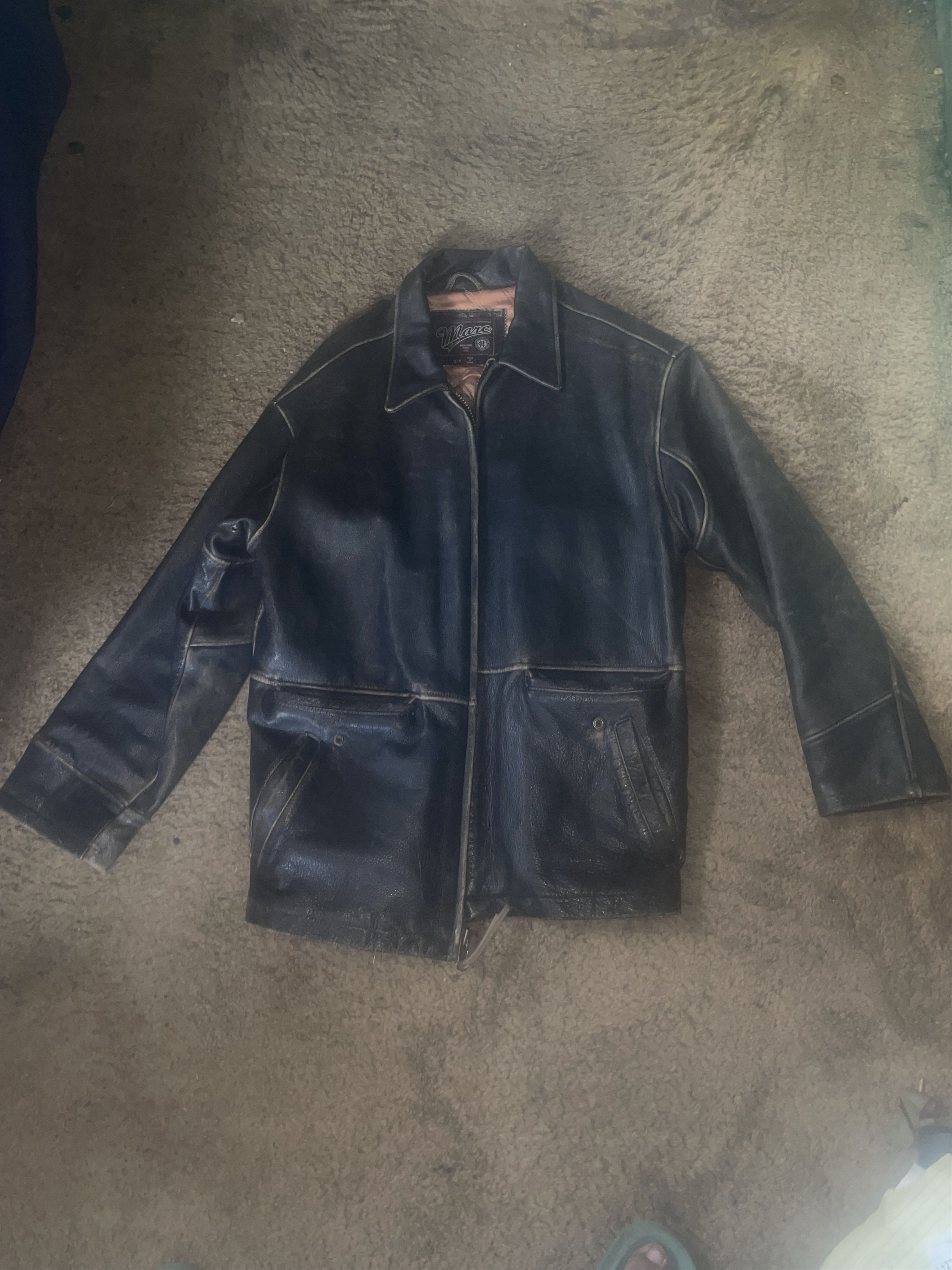 Other Marc distressed leather jacket Size US S / EU 44-46 / 1 - 1 Thumbnail