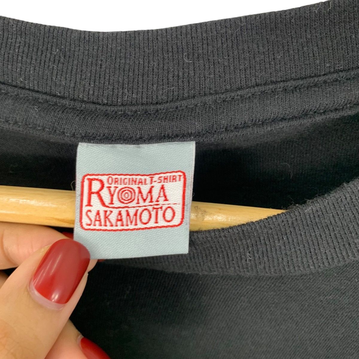Vintage Vintage SAKAMOTO RYOMA SAMURAI Japan Traditional Tee Shirt Size US M / EU 48-50 / 2 - 8 Thumbnail