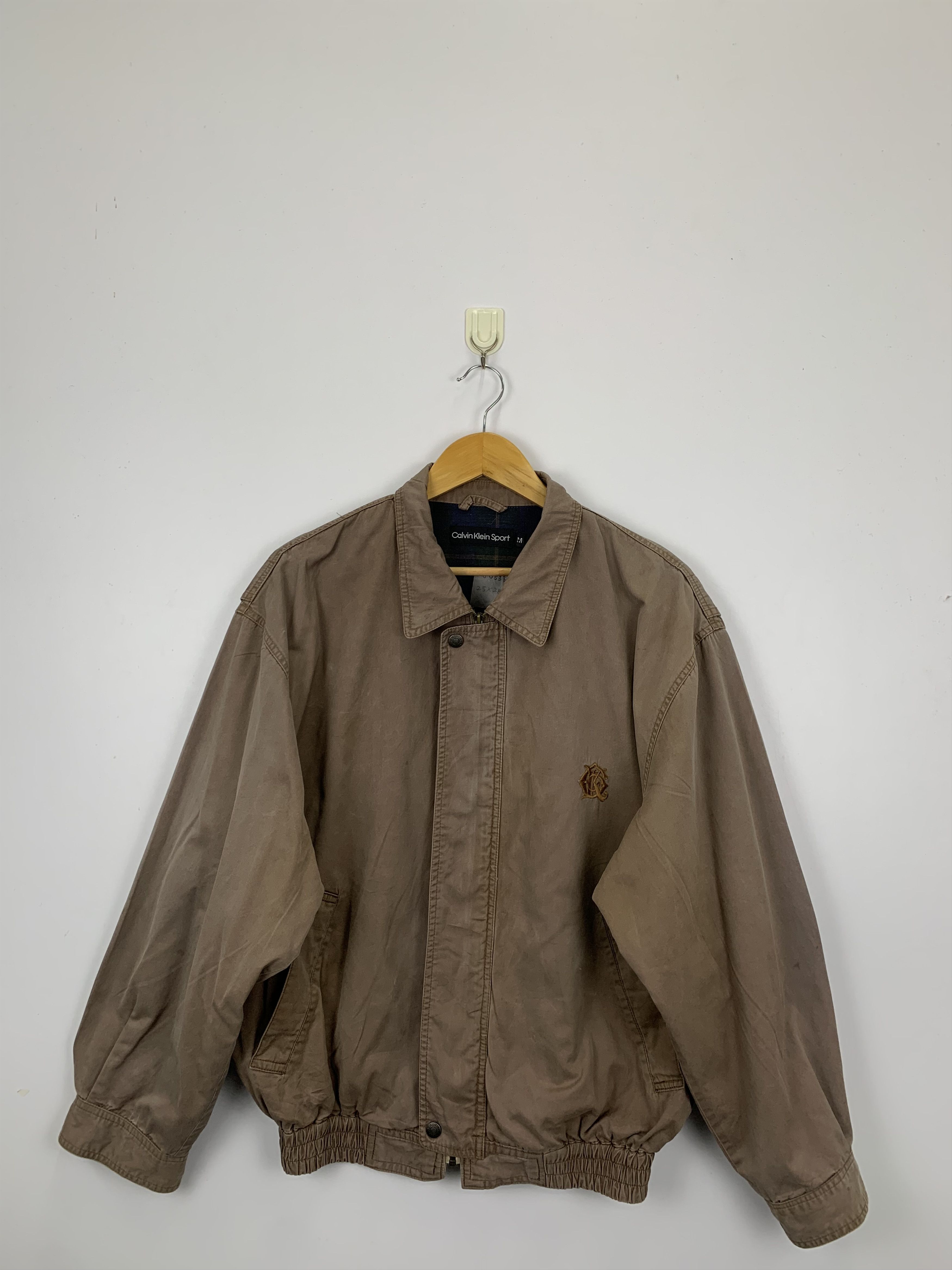 Calvin Klein Vintage 90s Calvin Klein Zipper Denim Jacket J0833 Size US M / EU 48-50 / 2 - 1 Thumbnail