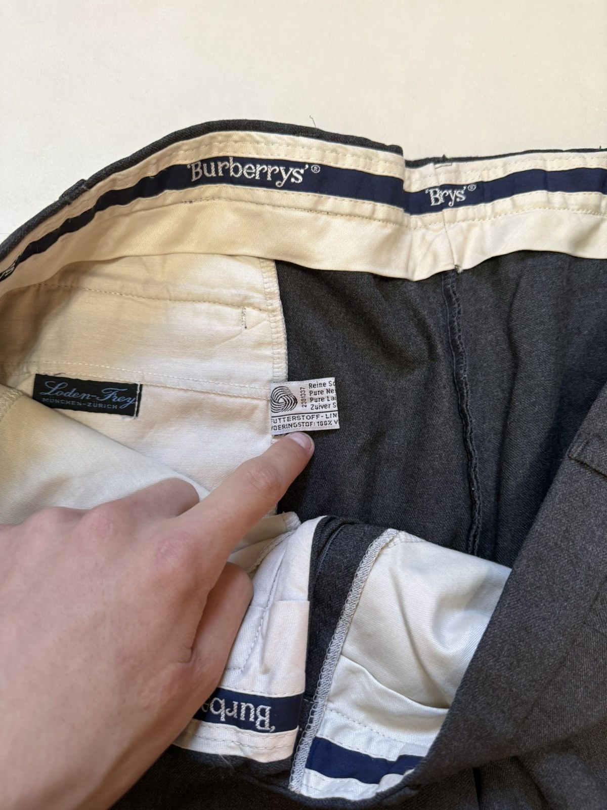 Burberry Vintage Burberrys pants Size US 32 / EU 48 - 4 Thumbnail