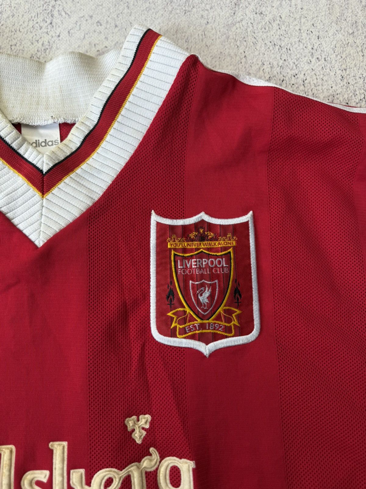 Adidas Liverpool Home Football Shirt 1995/96 Vintage XL Adidas Size US XL / EU 56 / 4 - 12 Thumbnail
