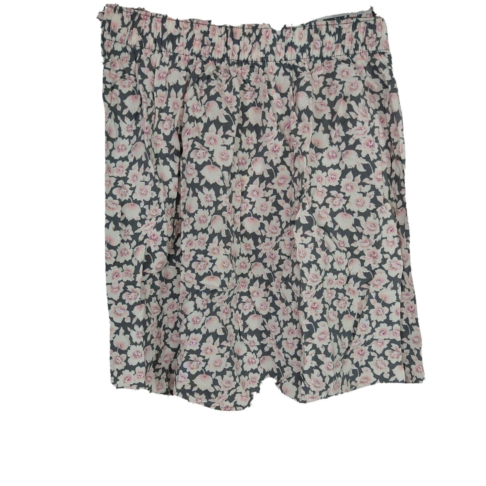 Hollister Hollister Mini Skirt Pull-on Women Size XS Grey Pink Floral Size 26" / US 2 / IT 38 - 1 Thumbnail