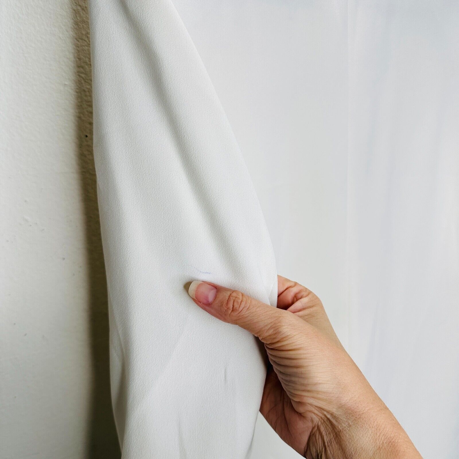 H&M H&M Cream Blazer Jacket Hook & Eye Front 3/4 Ruched Sleeve 4 Size S / US 4 / IT 40 - 6 Thumbnail
