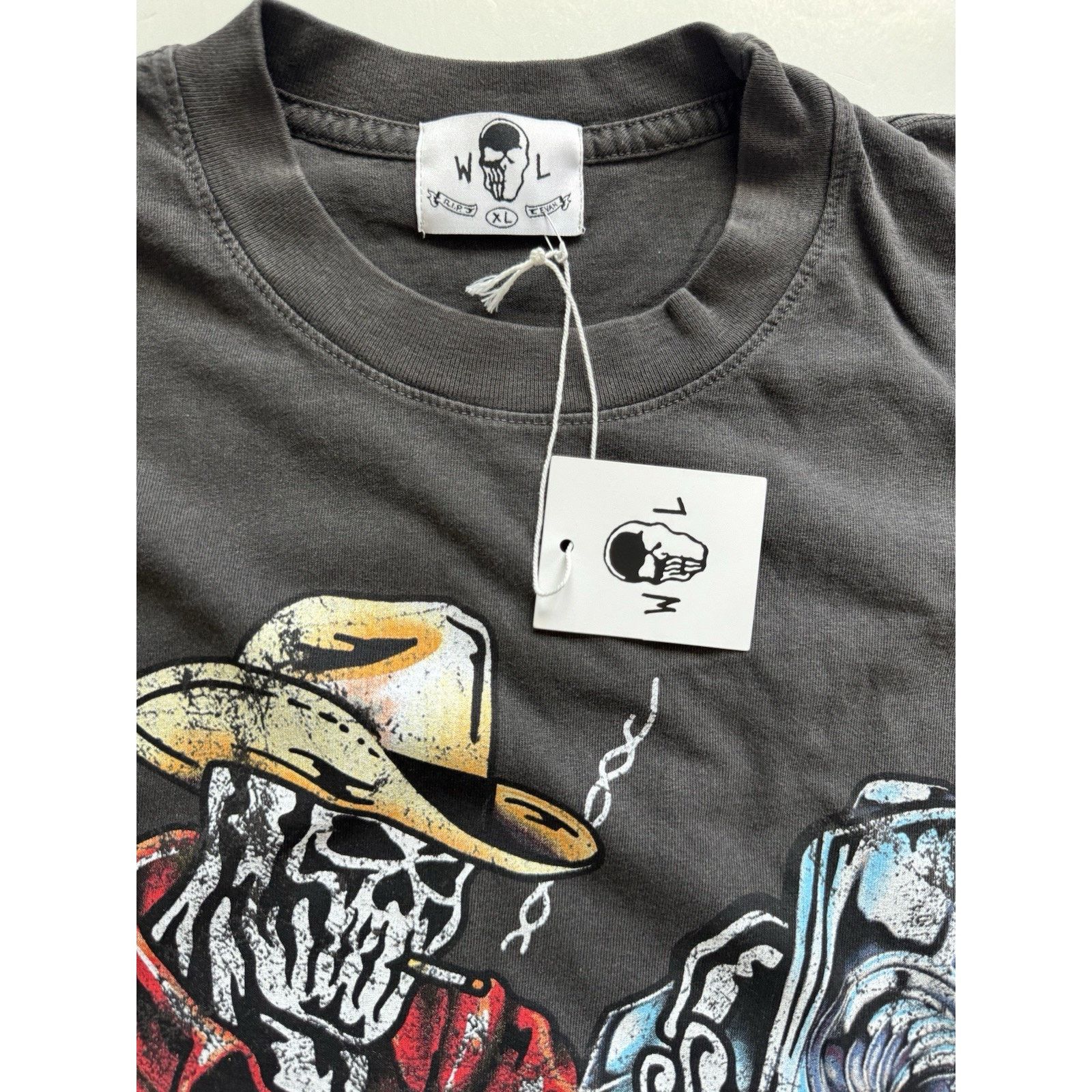 Warren Lotas WARREN LOTAS Pumpin Thru Texas T-shirt XL Black washed Size US XL / EU 56 / 4 - 5 Thumbnail