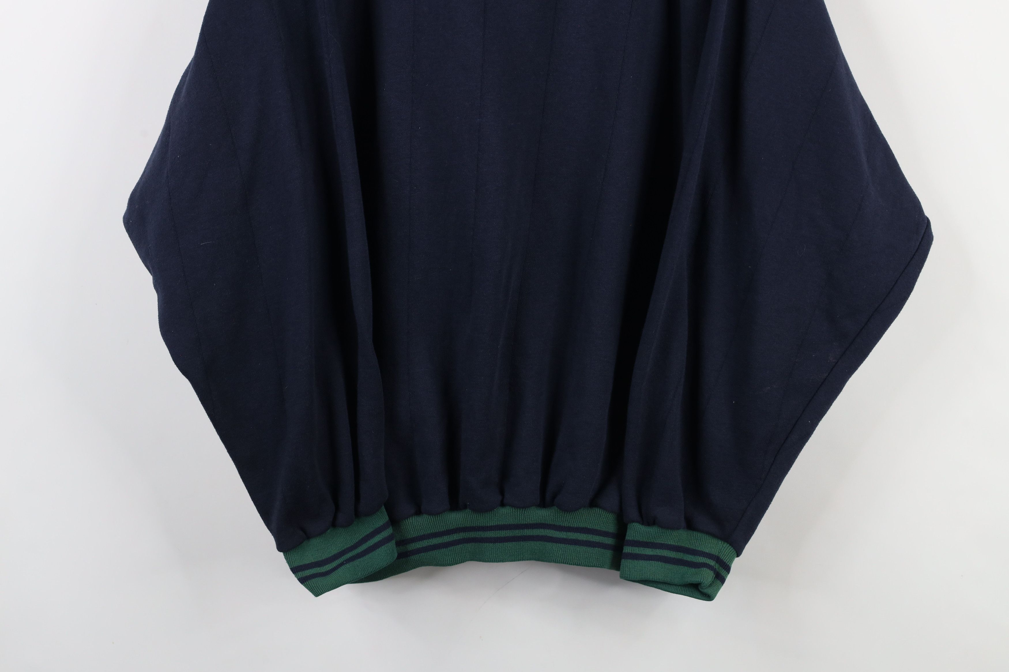 Vintage Vintage 90s Streetwear Striped Boxy Fit Crewneck Sweatshirt Size US XL / EU 56 / 4 - 3 Thumbnail