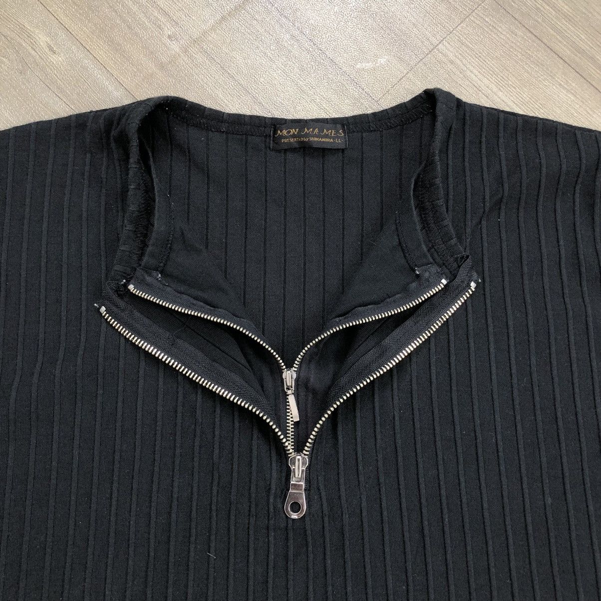 2000s Japanese Double Layers Goa Lgb Ifsixwasnine Zipper Tee