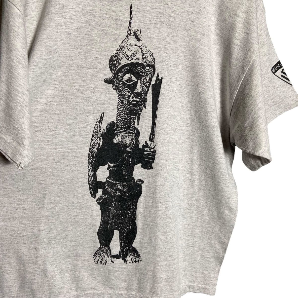 Vintage Rare Vintage 80s LuLua Tribe Ancient Art T-Shirt / VanGrack Size US XL / EU 56 / 4 - 3 Thumbnail