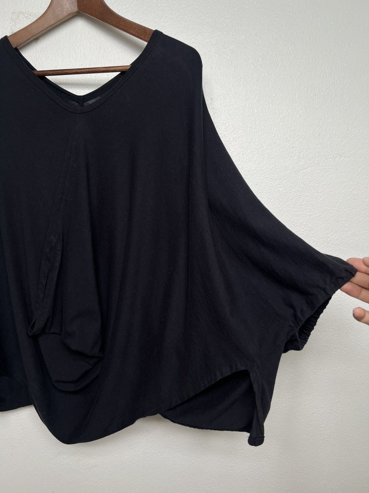 Comme des Garcons Comme des Garçons SS92 V-neck Oversized Tee Size US XXL / EU 58 / 5 - 6 Thumbnail