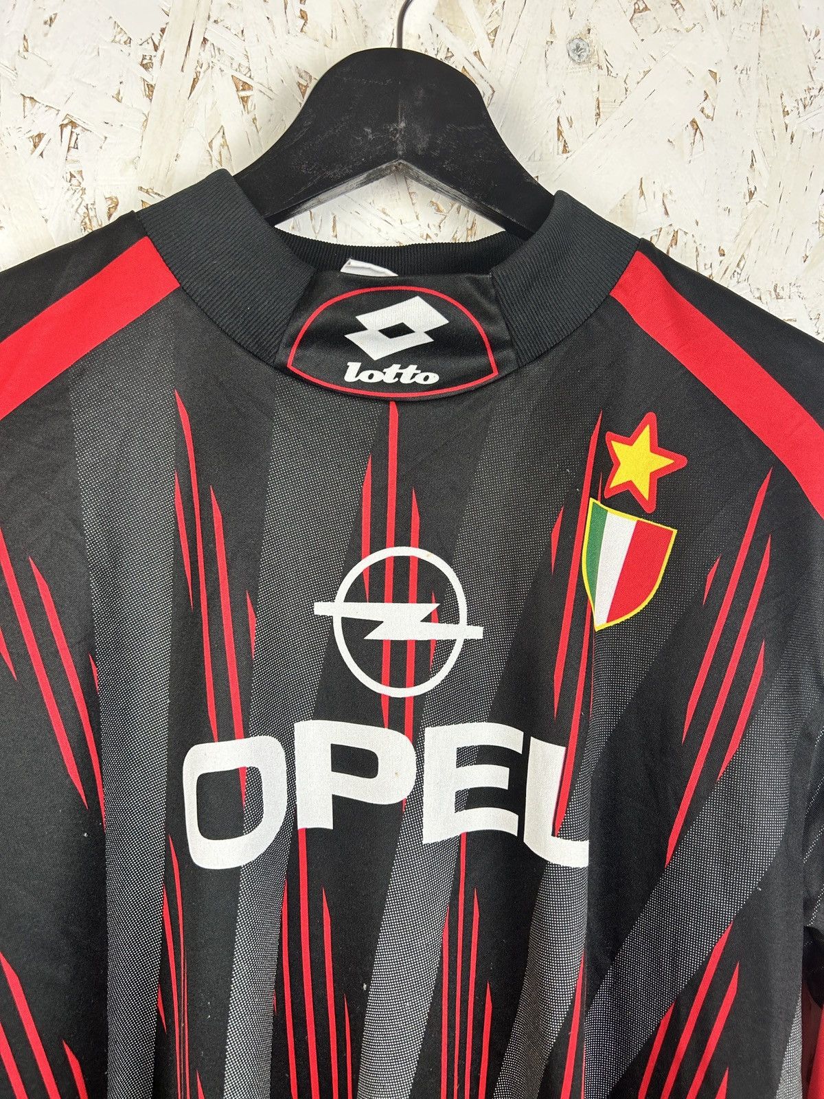 Lotto Sport 90s Vintage Lotto AC Milan 1996/97 #1 GK Kit Soccer Jersey Size US S / EU 44-46 / 1 - 2 Thumbnail