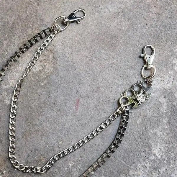 Jewelry Punk Multilayer Metal Pants Chain Size ONE SIZE - 3 Thumbnail
