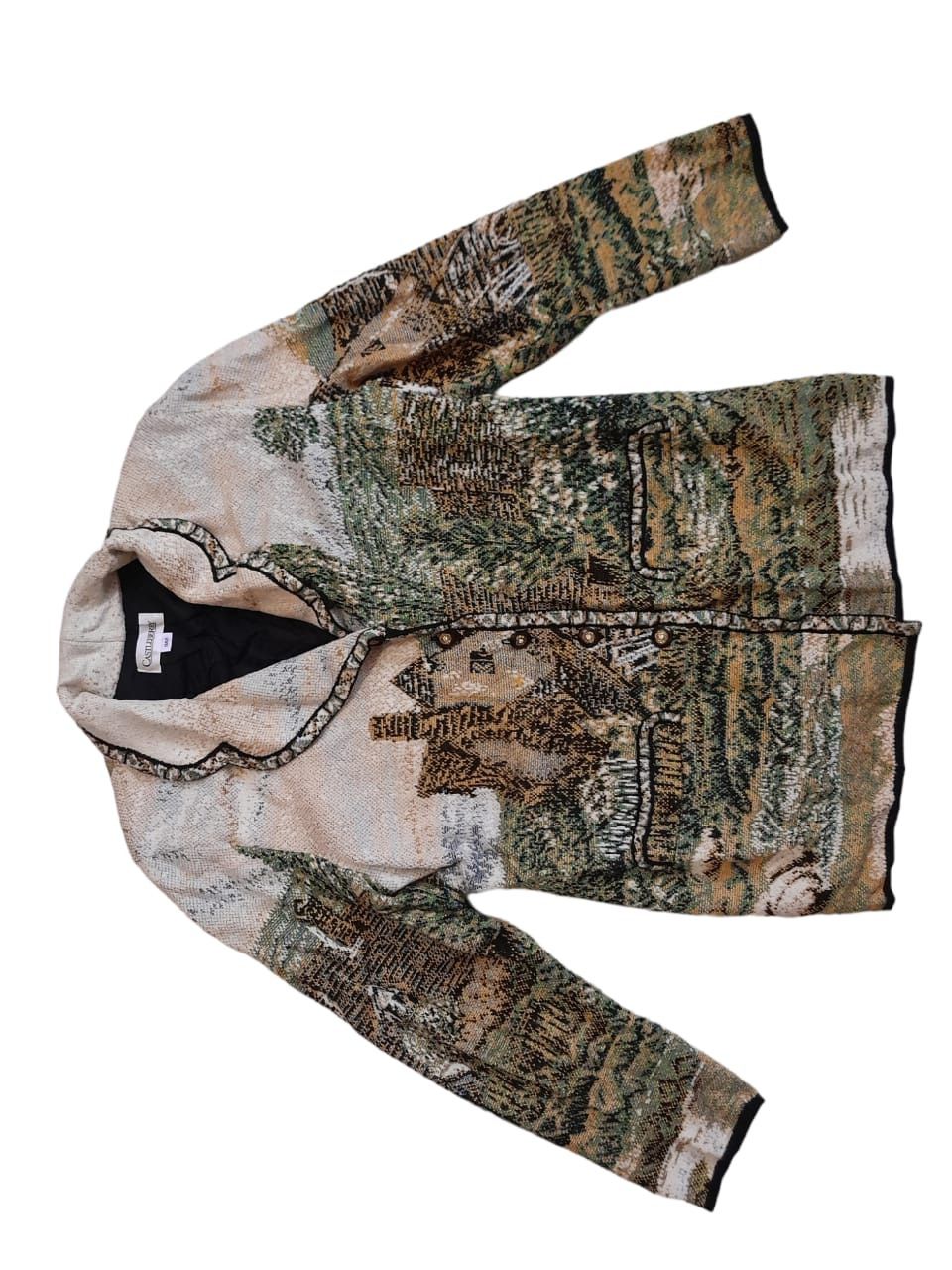 Castleberry Art Designer Knitwear Sweater Cardigan (E1003)
