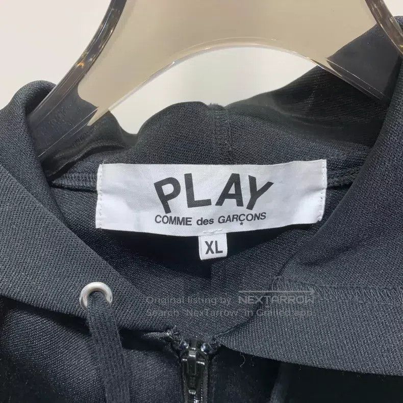 Comme des Garcons Comme Des Garcons Heart Zip Hooded Long Sleeve Sweater Jac Size XL / US 12-14 / IT 48-50 - 3 Thumbnail