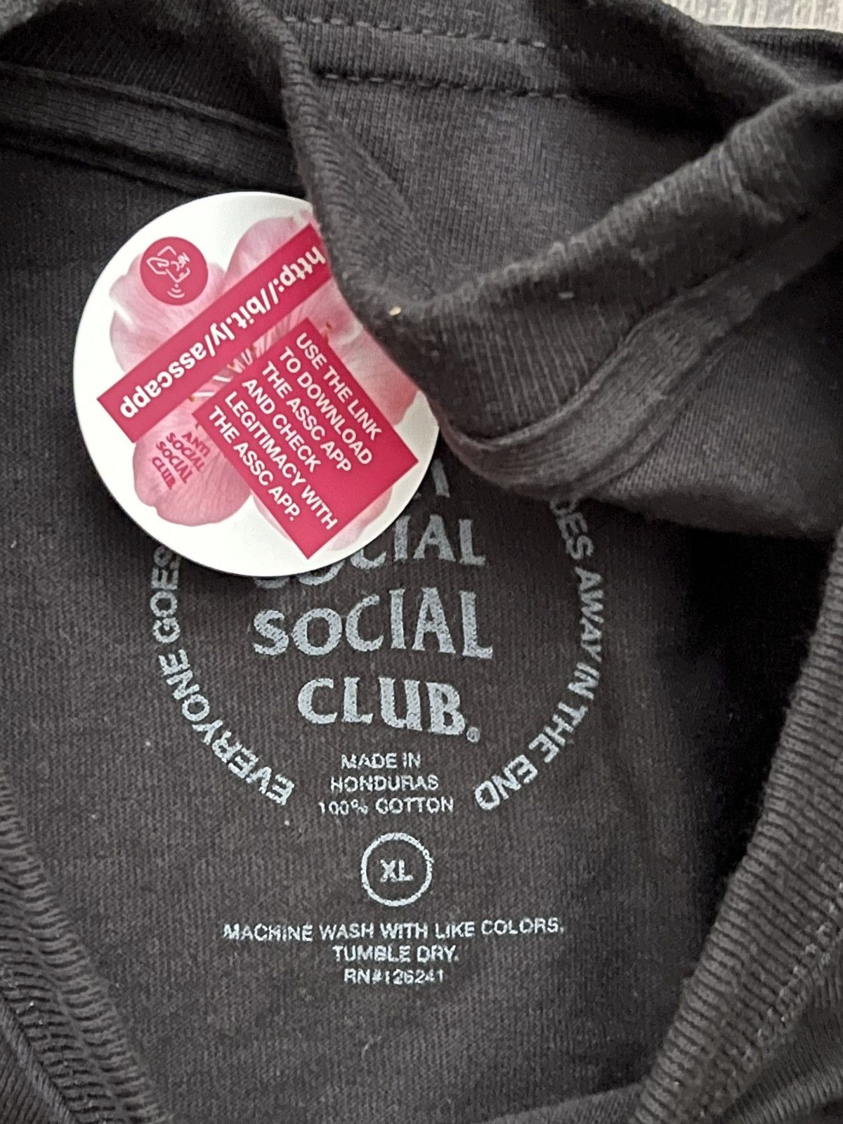 Anti Social Social Club Anti Social Social Club tee XL Size US XL / EU 56 / 4 - 2 Thumbnail