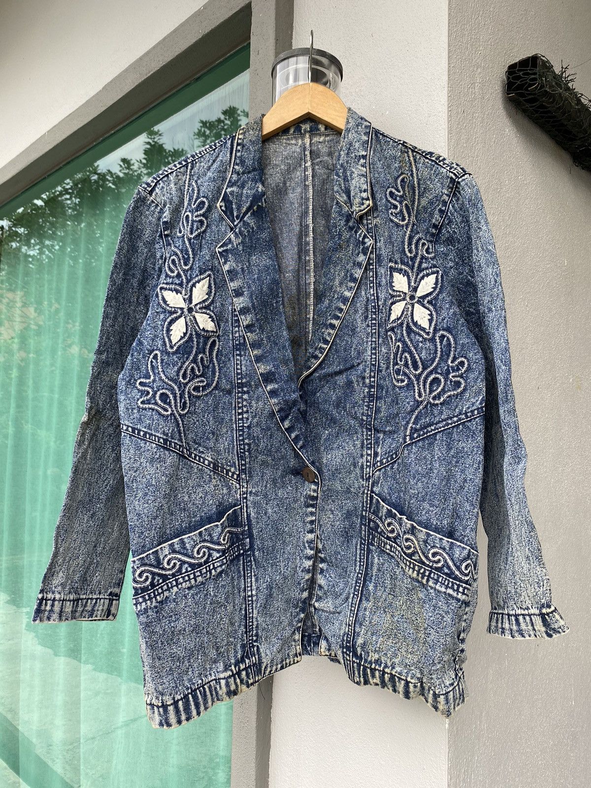 Japanese Style Denim Cardigan