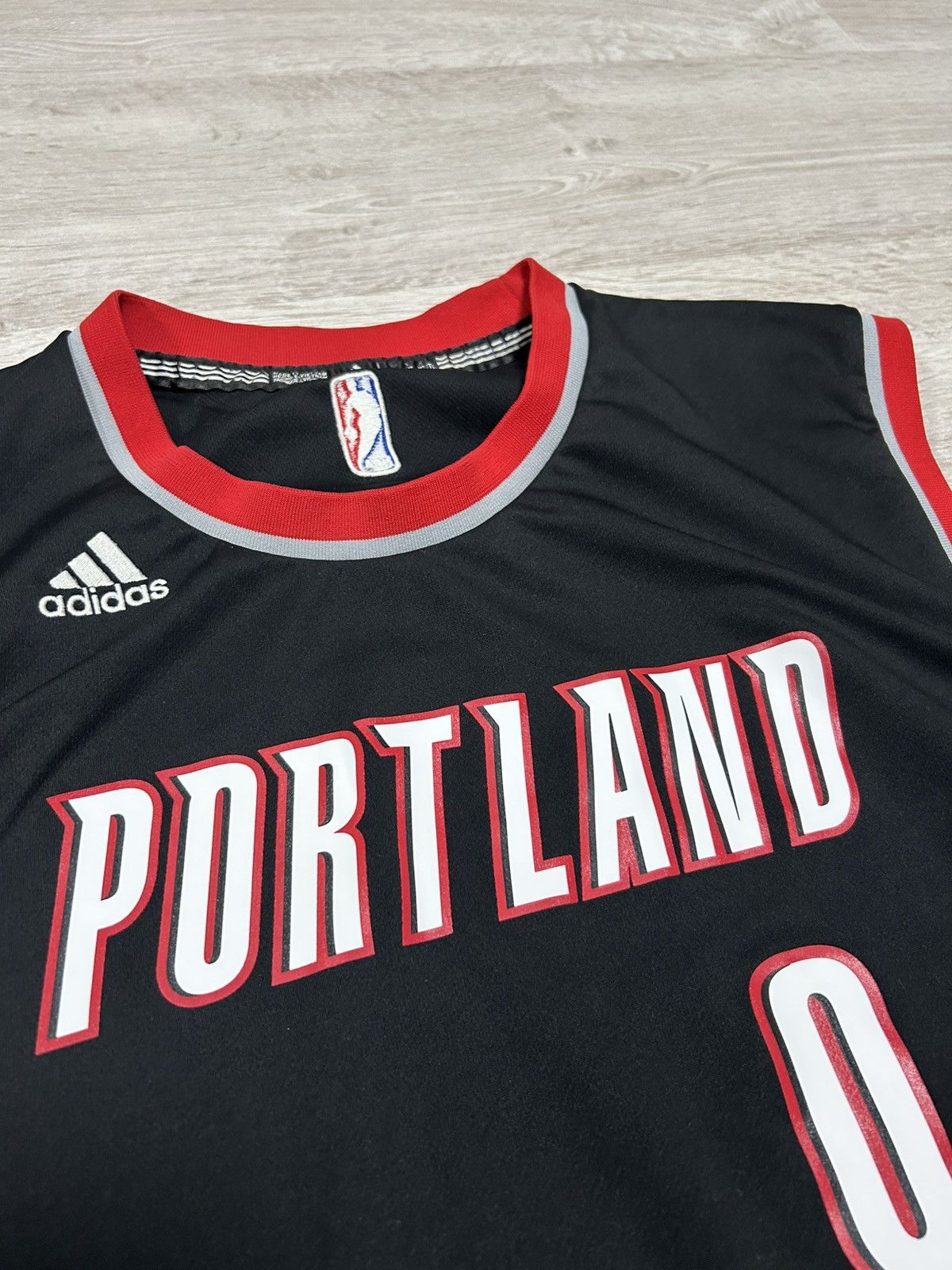 Adidas Adidas Jersey NBA Portland Blazers Size XL Lillard 0# Size US XL / EU 56 / 4 - 5 Thumbnail