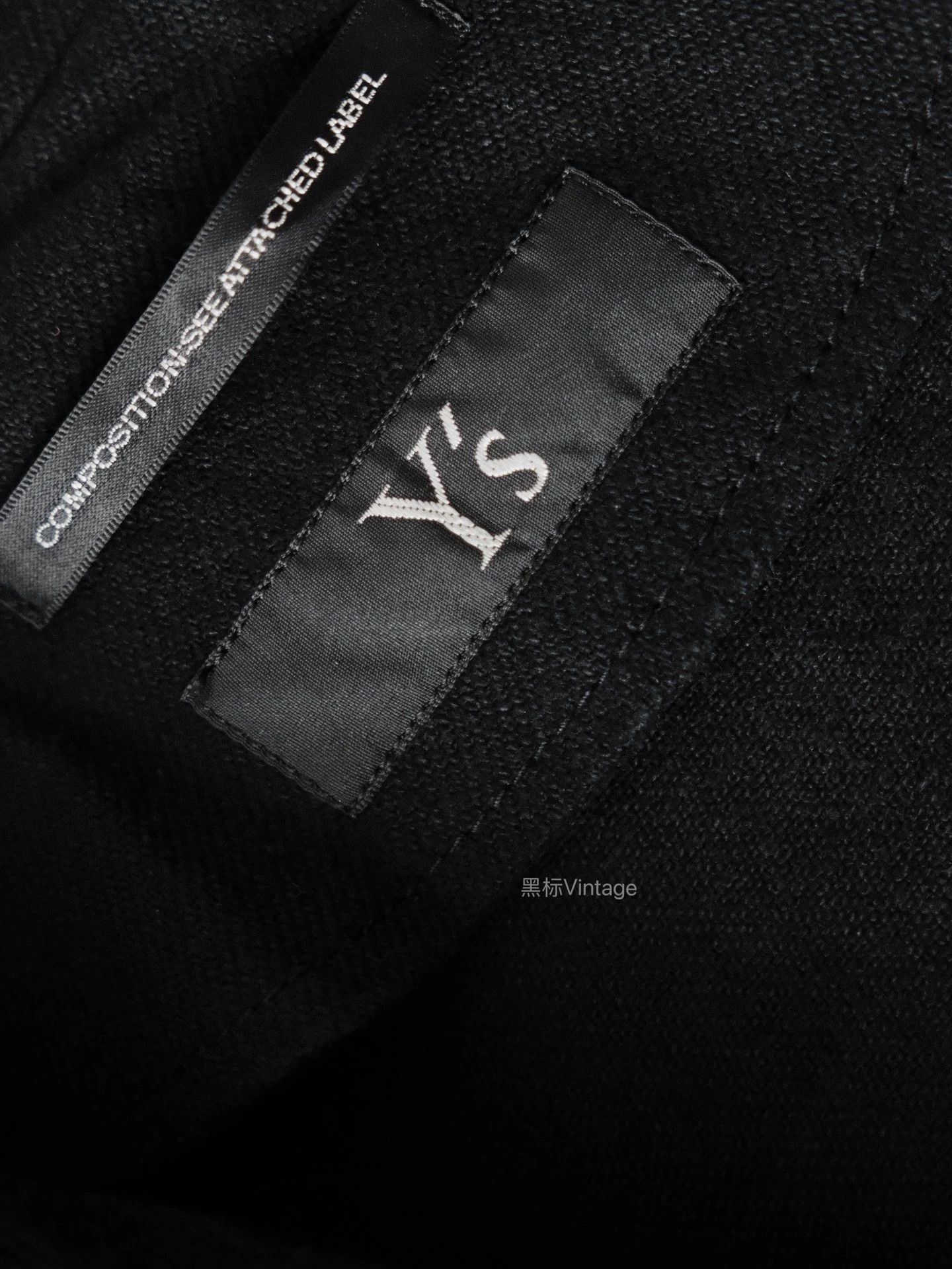 Yohji Yamamoto Y's 24AW 8-Zip Linen-Cotton Moto Jacket Women's Black Size S / US 4 / IT 40 - 9 Thumbnail