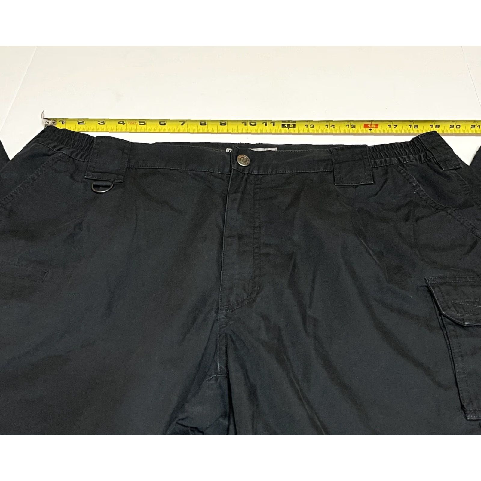 Vintage VINTAGE? No. 5.11 Tactical Taclite Pro Ripstop Pant Mens 40x33 Cargo Black Double Knee Pants Mens Regular 40 Black Cargo Pocket Size US 40 / EU 56 - 3 Thumbnail