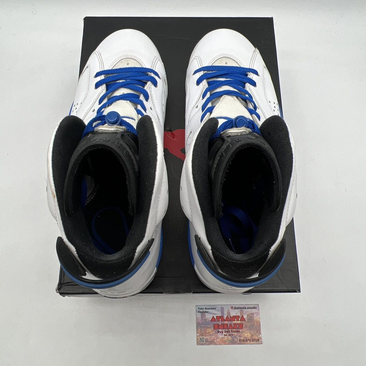 Jordan Brand Air Jordan 6 Sport blue Size US 10 / EU 43 - 7 Thumbnail