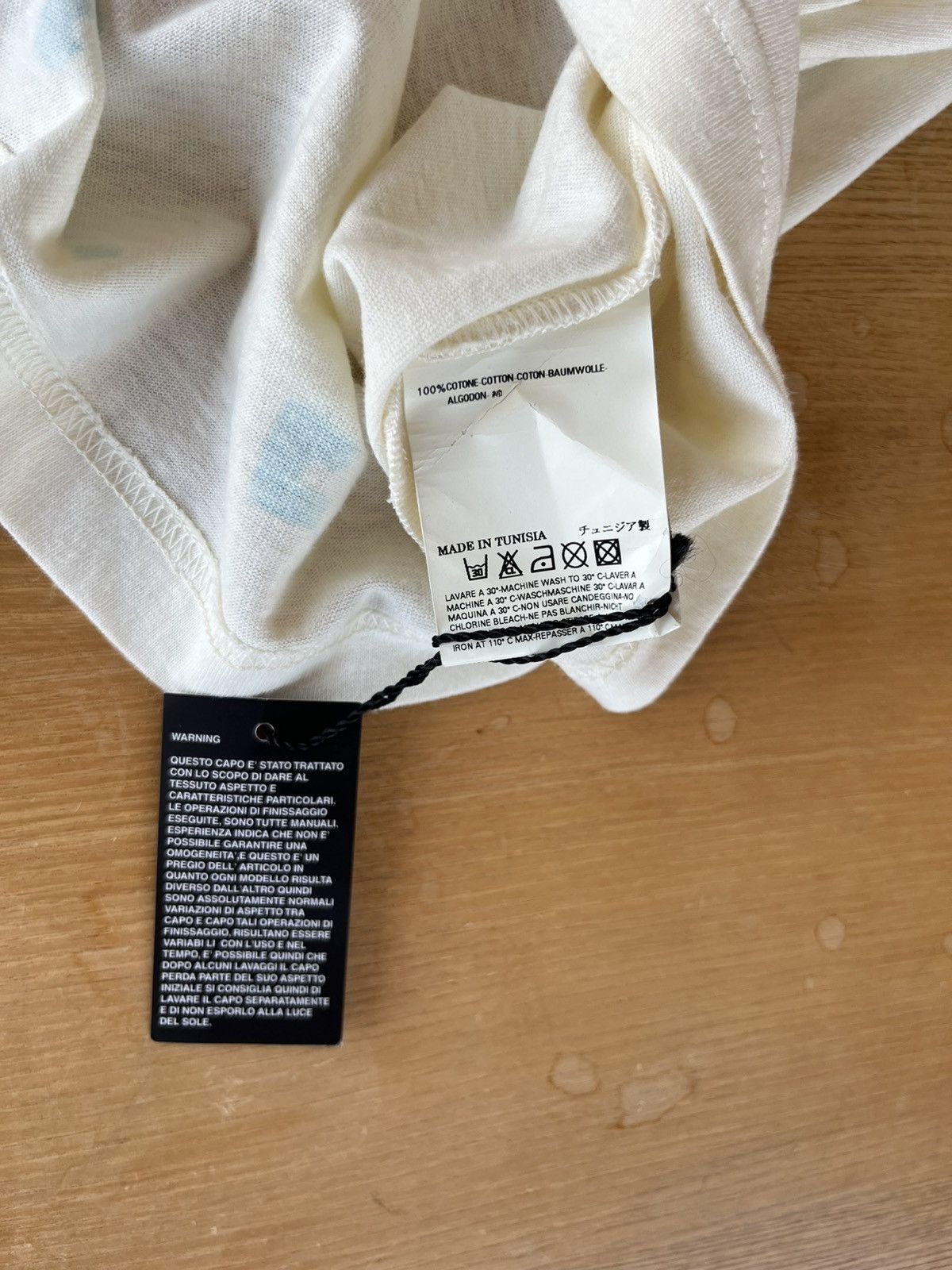 Maison Margiela Martin Margiela - 06SS Earnest AIDS T-Shirt Size US L / EU 52-54 / 3 - 5 Thumbnail