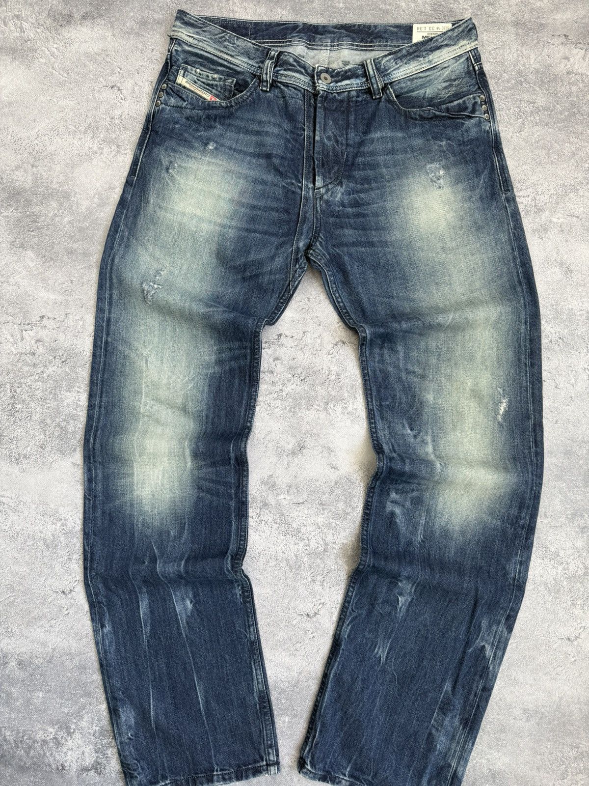 Diesel Vintage Diesel Denim Jeans Baggy Flared Bootcut Avant Garde Size US 33 - 10 Thumbnail