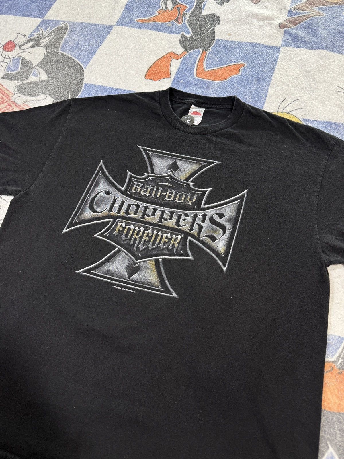 Vintage Vintage choppers biker tee Size US XXL / EU 58 / 5 - 2 Thumbnail