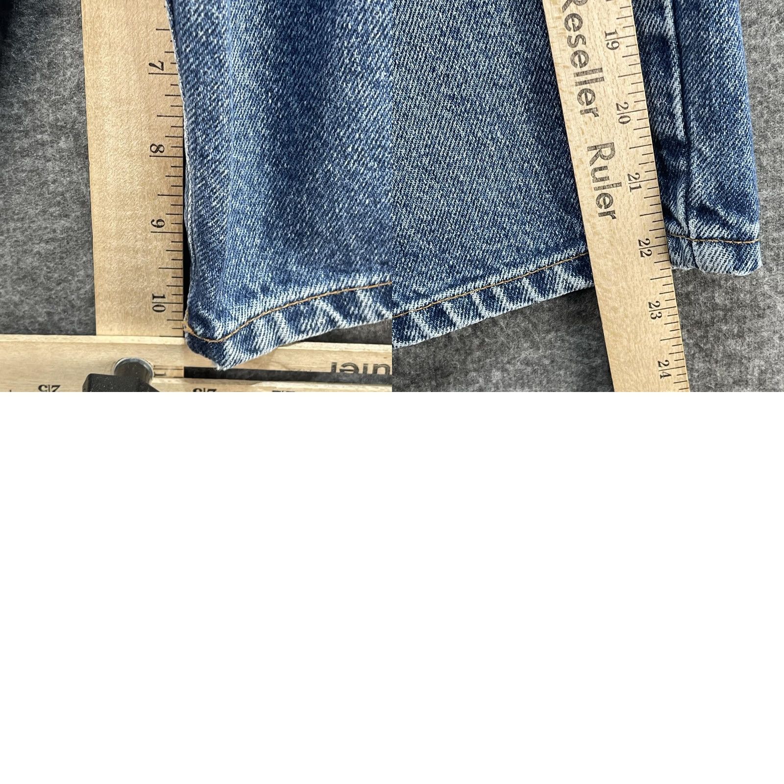 Guess VINTAGE GUESS Jeans Shorts Bermuda Mens 29 Blue Denim Made in USA Triangle Patch 90s Size US 29 - 9 Thumbnail