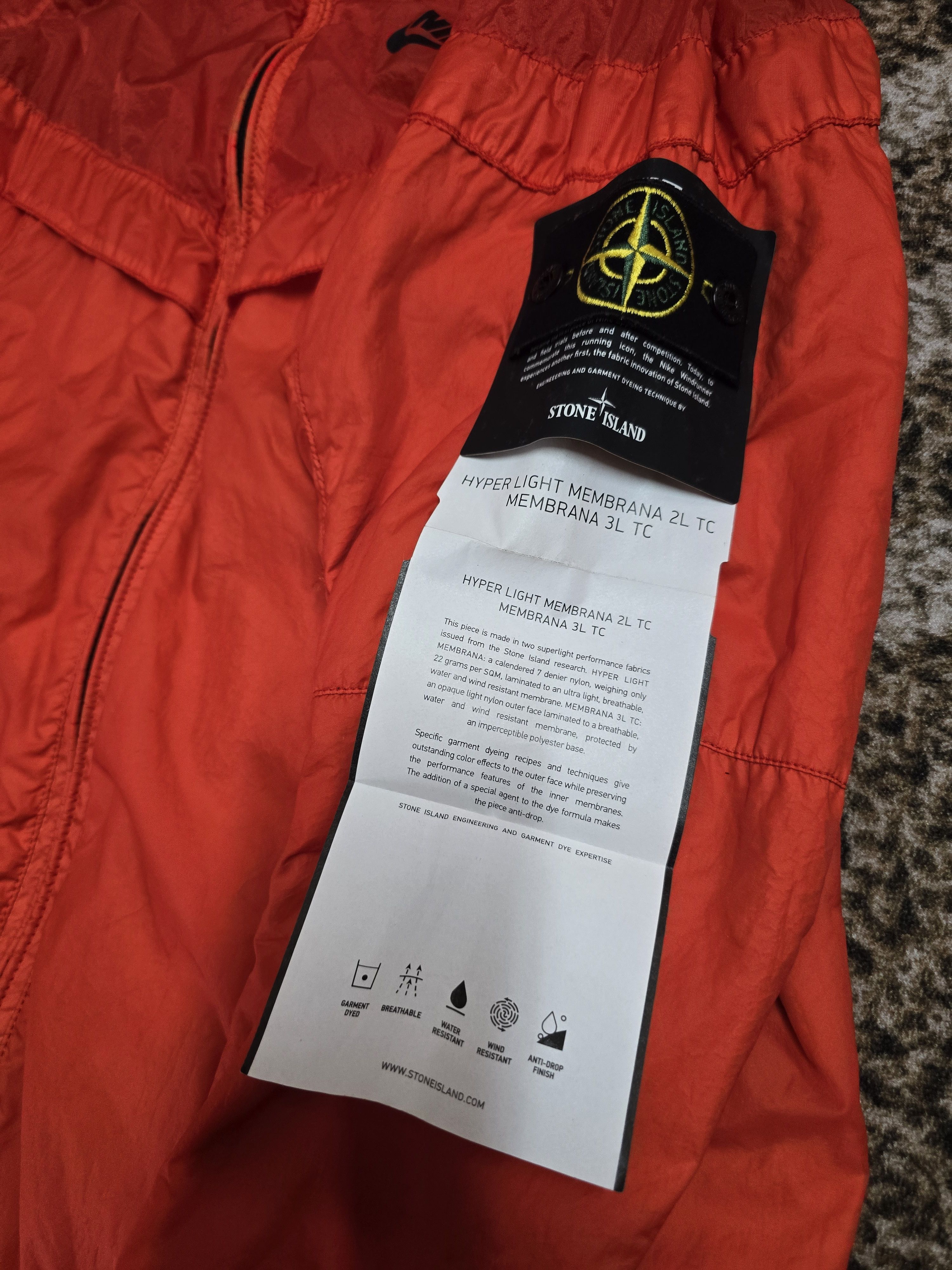 Nike × Stone Island CHEAPEST‼️ Authentic BNWT SS 2016 Stone Island Nike Membrana Size US S / EU 44-46 / 1 - 4 Thumbnail