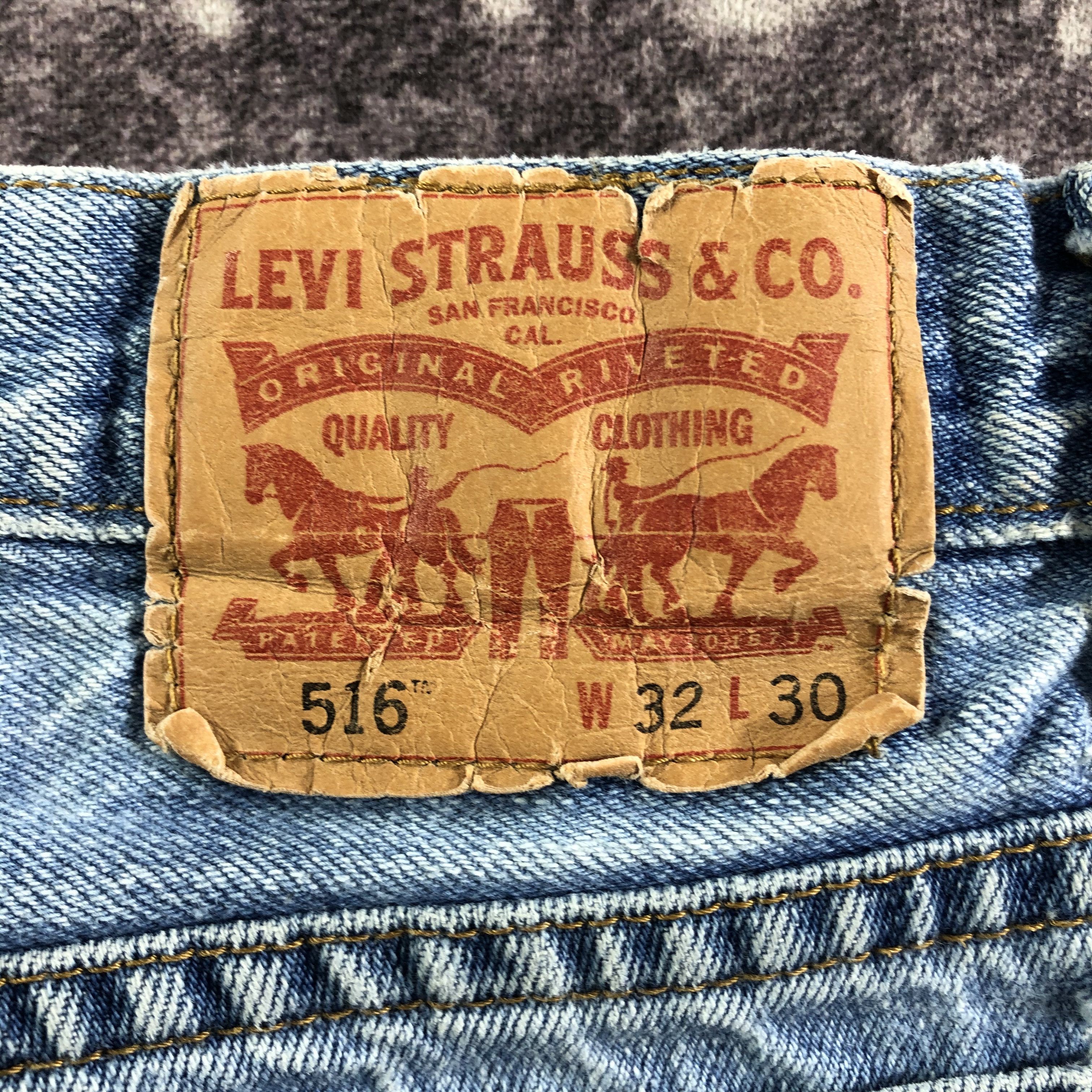 Levi's × Vintage Vintage Blue Wash Levis 516 Jeans-JM3466 Size US 31 - 5 Thumbnail