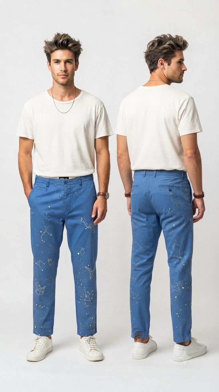 Issey Miyake × Japanese Brand × Ne-Net Issey Miyake Ne-Net Zodiac Chino Khakis Pants Size US 31 - 1 Thumbnail