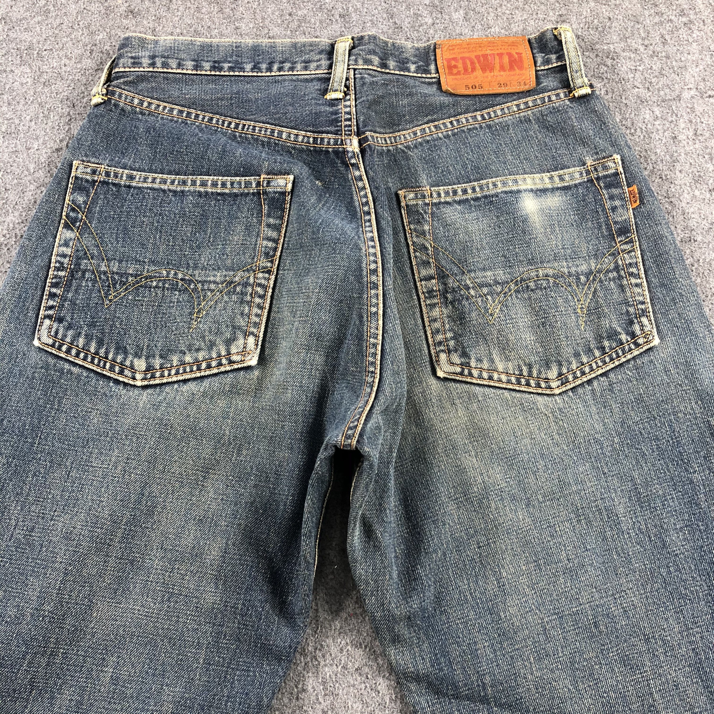 Edwin Vintage Edwin 505 Earth Tone Jeans-J1765 Size US 29 - 4 Thumbnail
