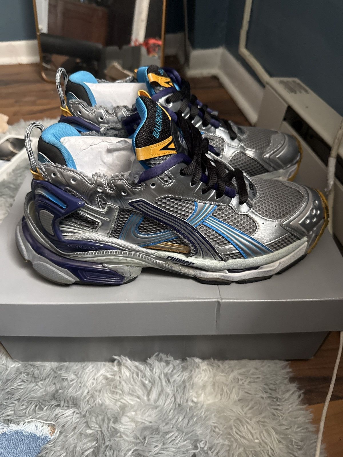 Balenciaga Balenciaga runner Size US 12 / EU 45 - 2 Thumbnail