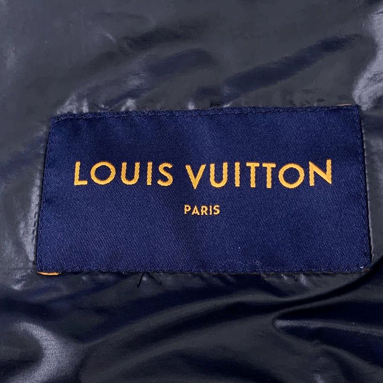Louis Vuitton Louis Vuitton Silver glossy logo embroidered hooded drawst Size US S / EU 44-46 / 1 - 6 Thumbnail