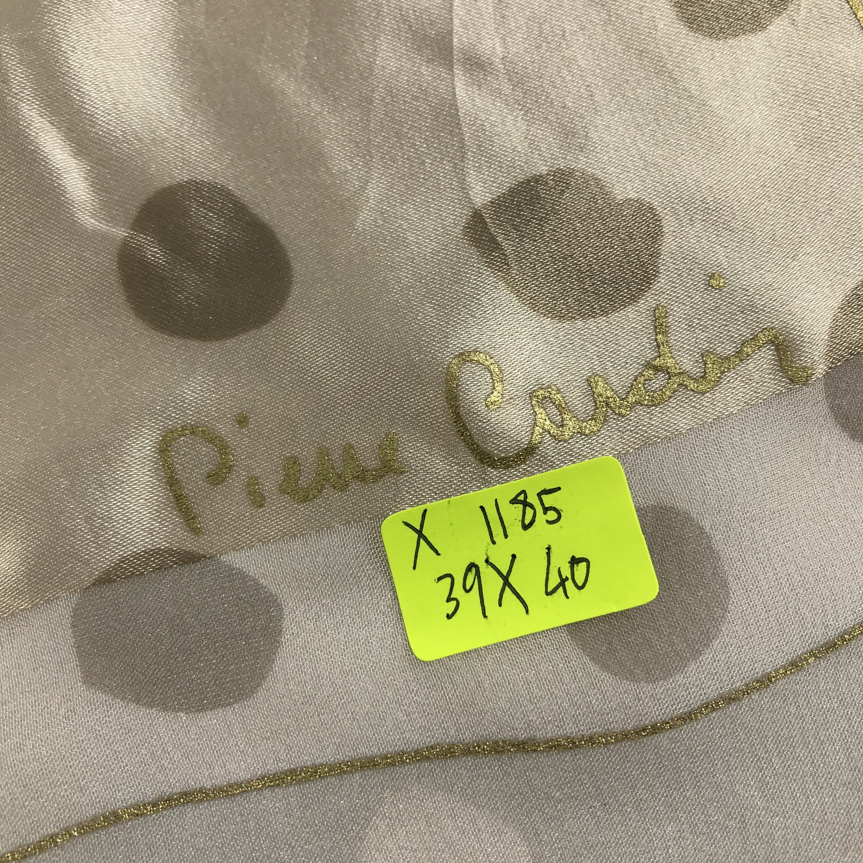 Pierre Cardin Vintage Pierre Cardin Silk Scarf Size ONE SIZE - 7 Thumbnail