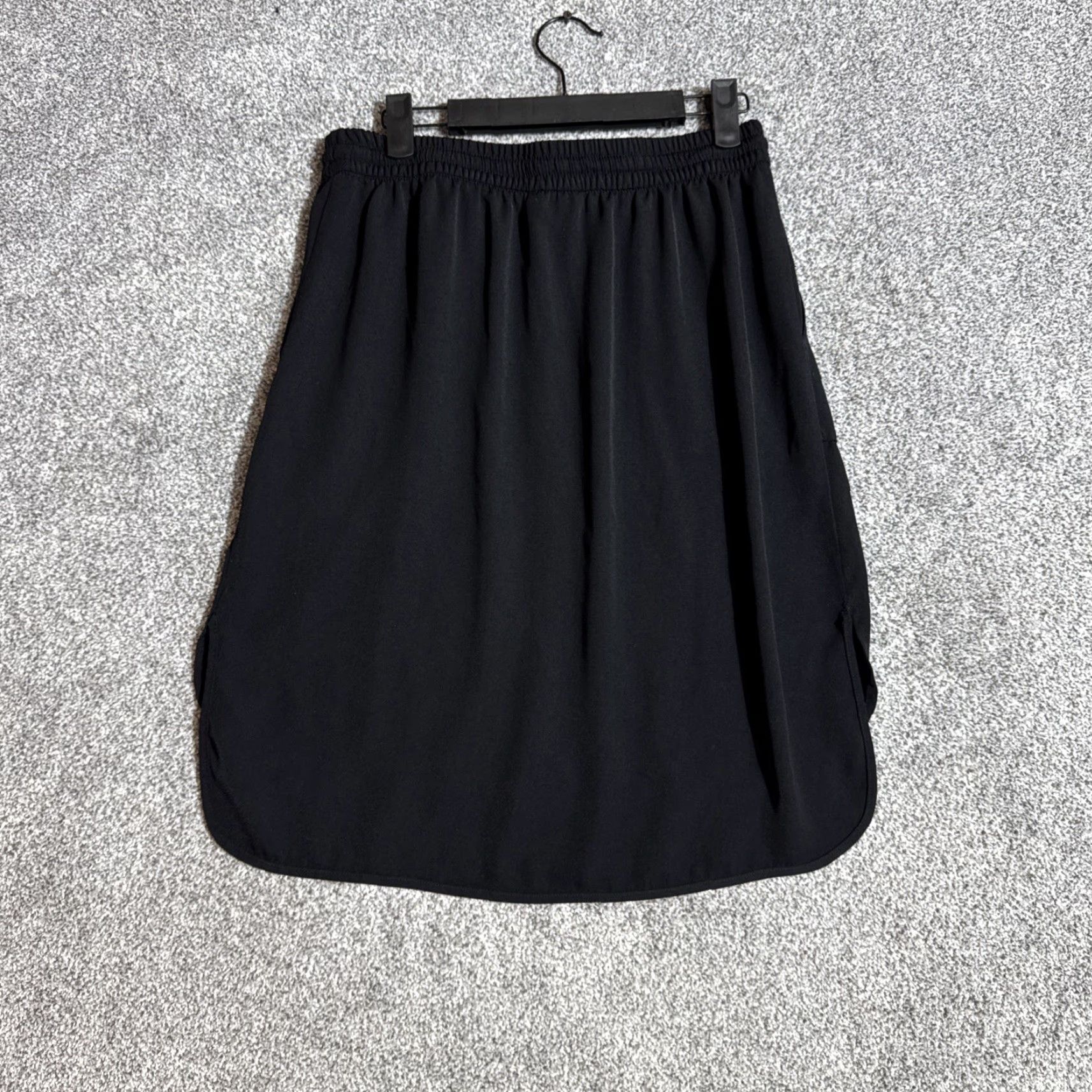 Apt. 9 APT 9 Midi Skirt Size Small Black Elastic Waist Pockets A-Line Office Streetwear Minimalist Edgy Lagenlook Women’s Midi Skirt Size 28" / US 6 / IT 42 - 6 Thumbnail