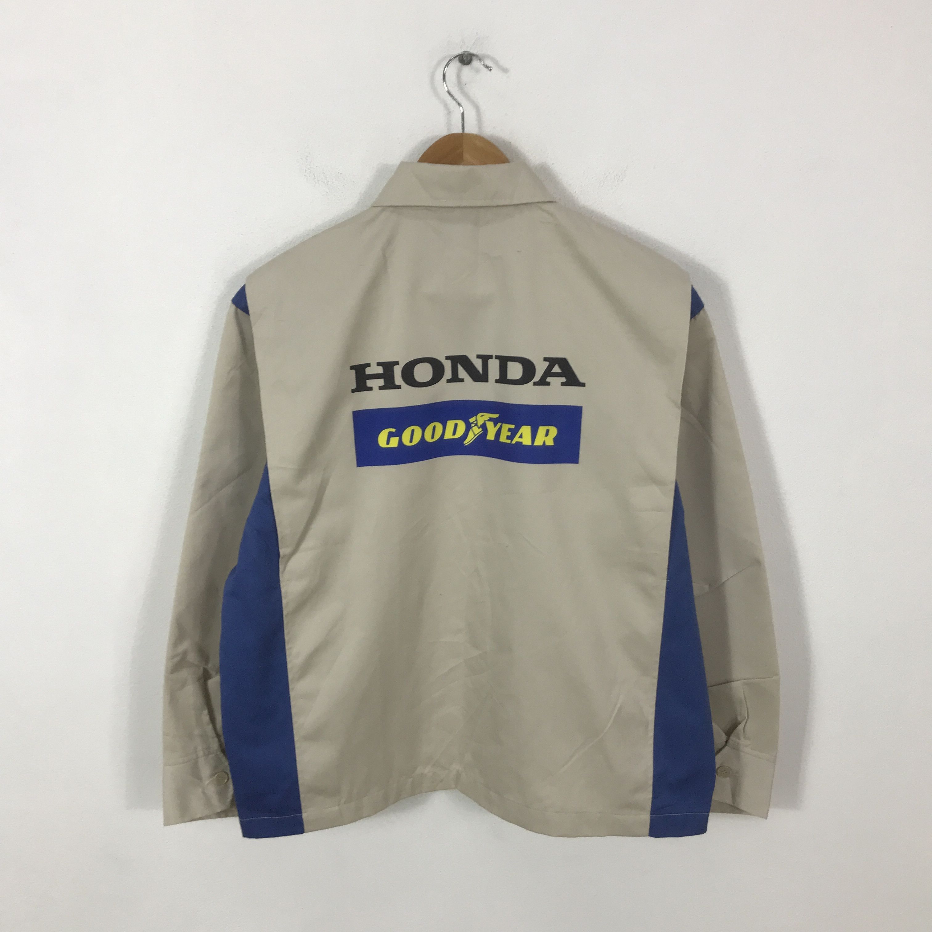 Honda Vtg Honda Racing japan Uniform Japan Custom jacket Size US L / EU 52-54 / 3 - 1 Thumbnail