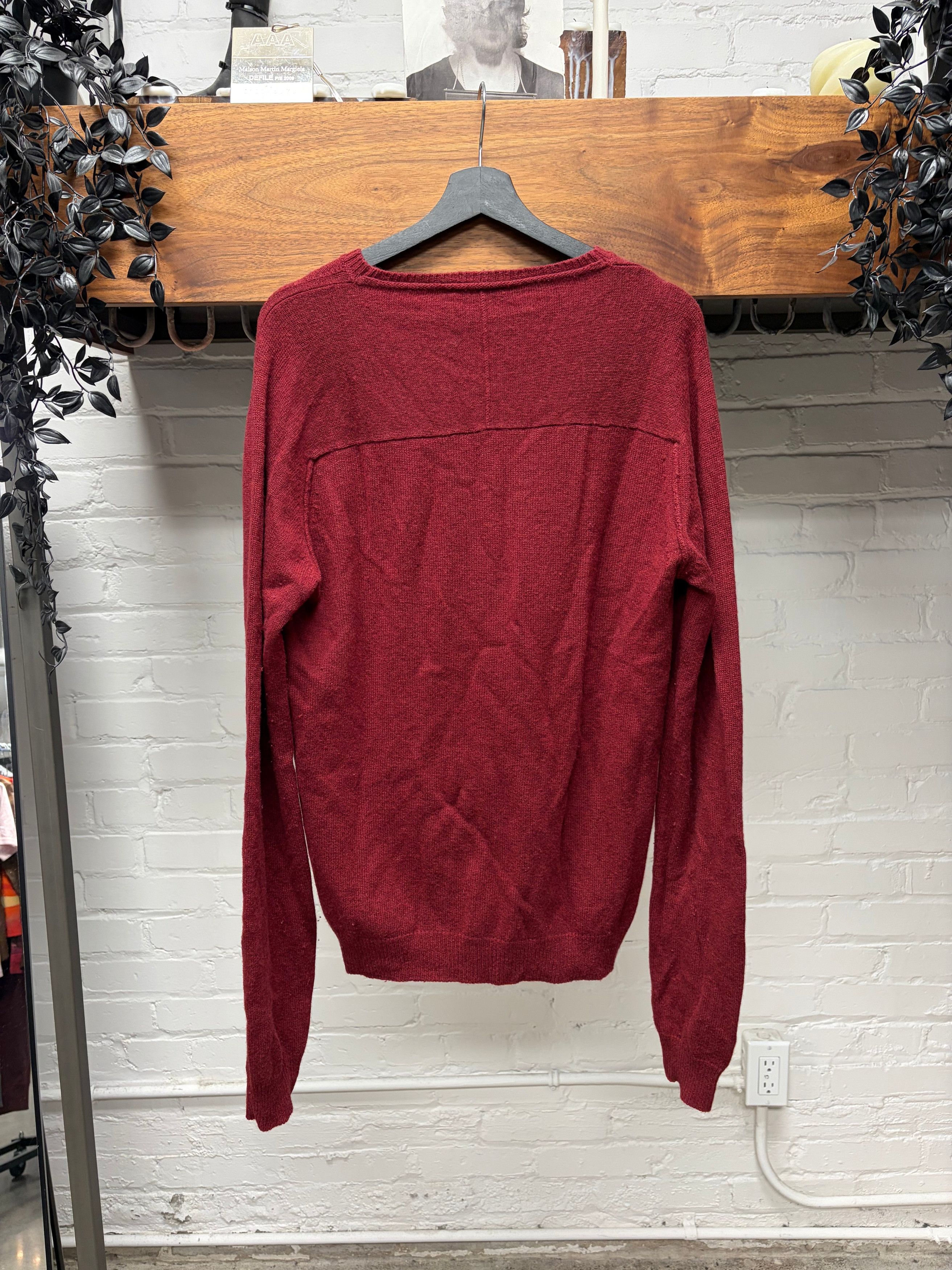 Costume National Costume National Homme ‘Burnt Red’ 100% Wool Sweater Size US L / EU 52-54 / 3 - 3 Thumbnail