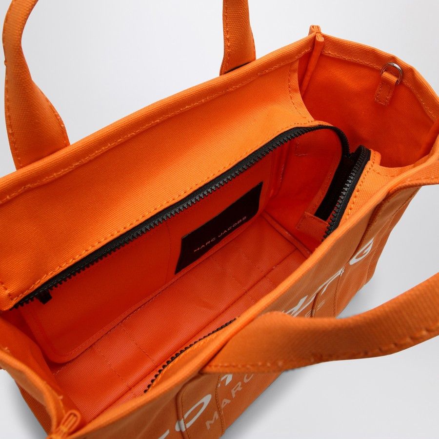 Marc Jacobs o1d2blof0824 Size: OS / Medium Cotton Tote Bag in Orange Size ONE SIZE - 4 Thumbnail