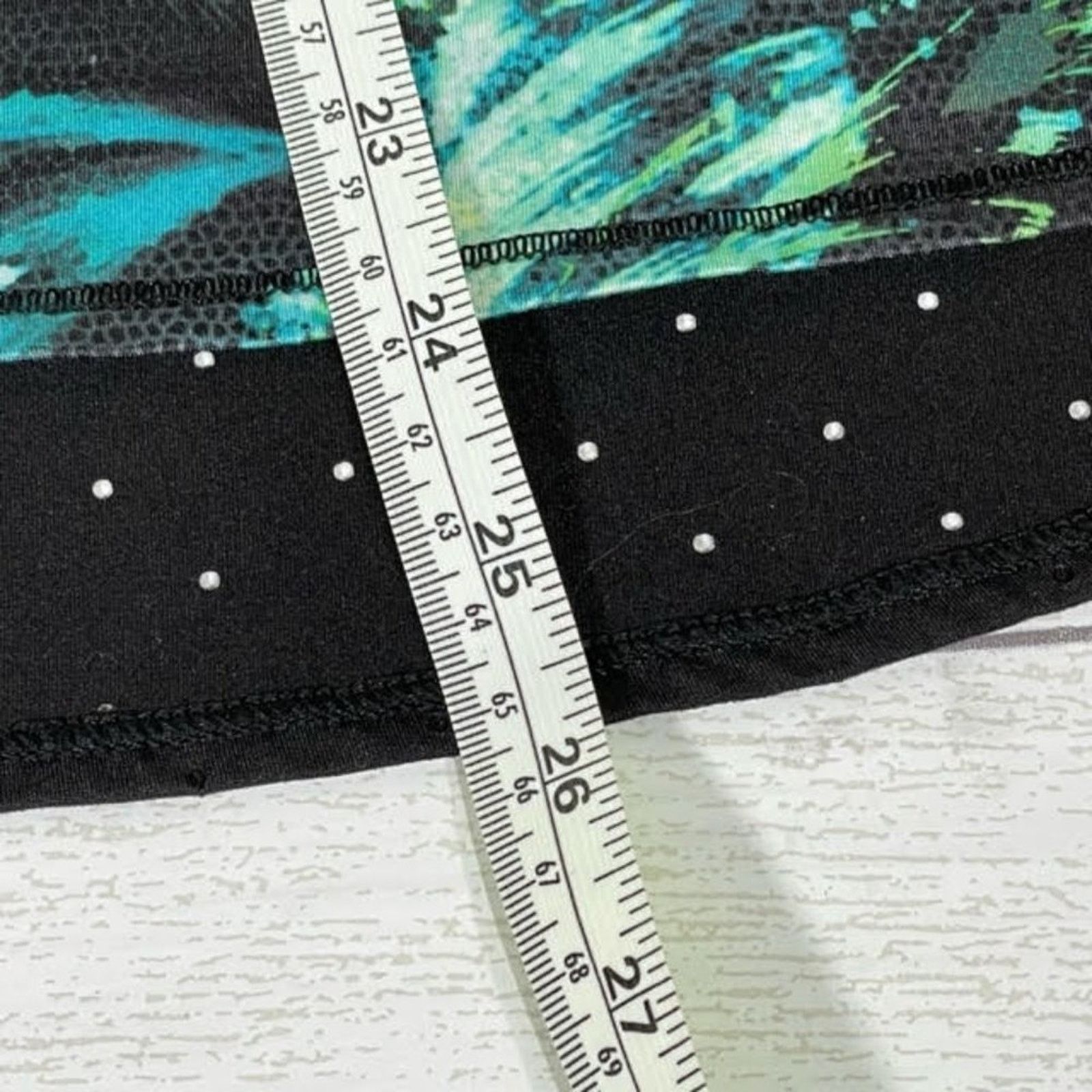 Other Athleta Print Racerback Tank Green and Black XS Size XS / US 0-2 / IT 36-38 - 7 Thumbnail