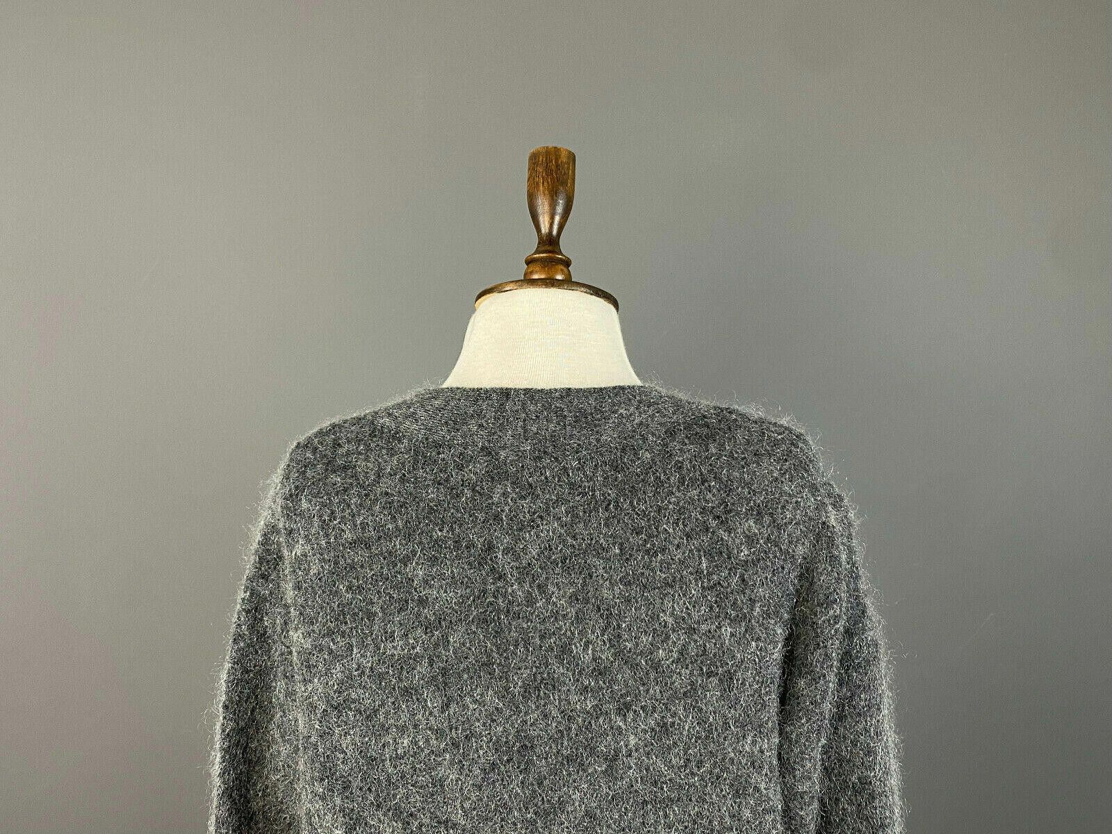 Gianni Valentino Ladies Ganni Grey V-Neck Mohair Wool Sweater Size XS Size XS / US 0-2 / IT 36-38 - 8 Thumbnail