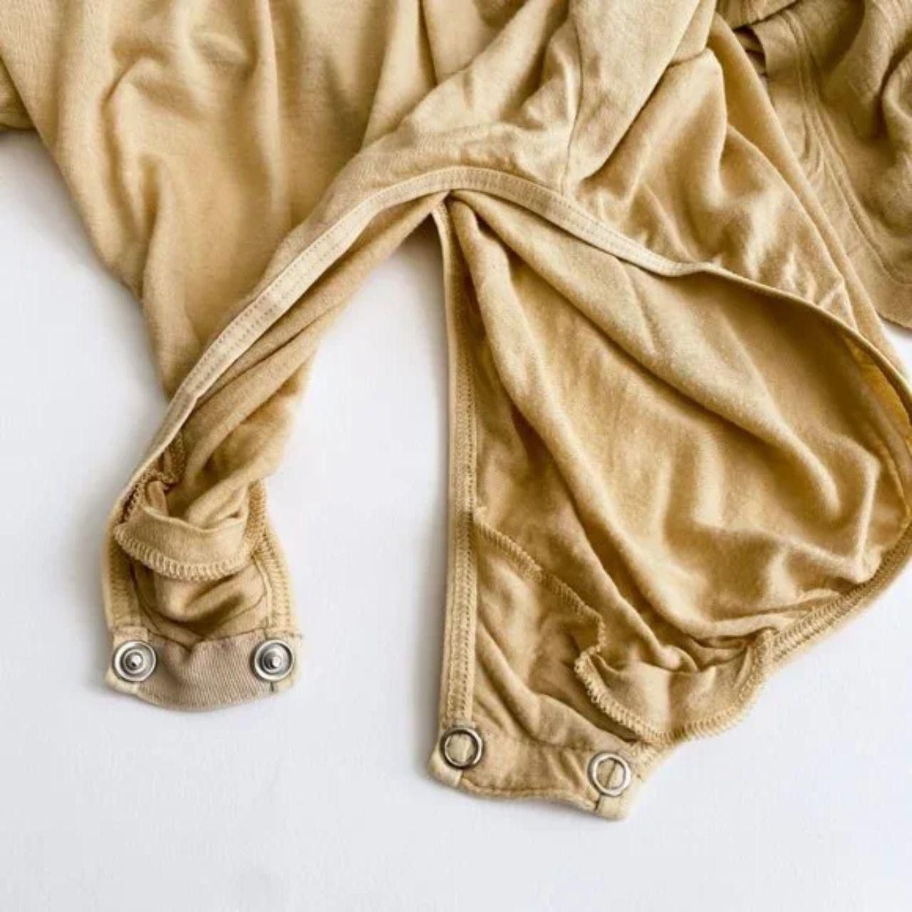 Baserange BASERANGE Beige Bodysuit Size S / US 4 / IT 40 - 6 Thumbnail