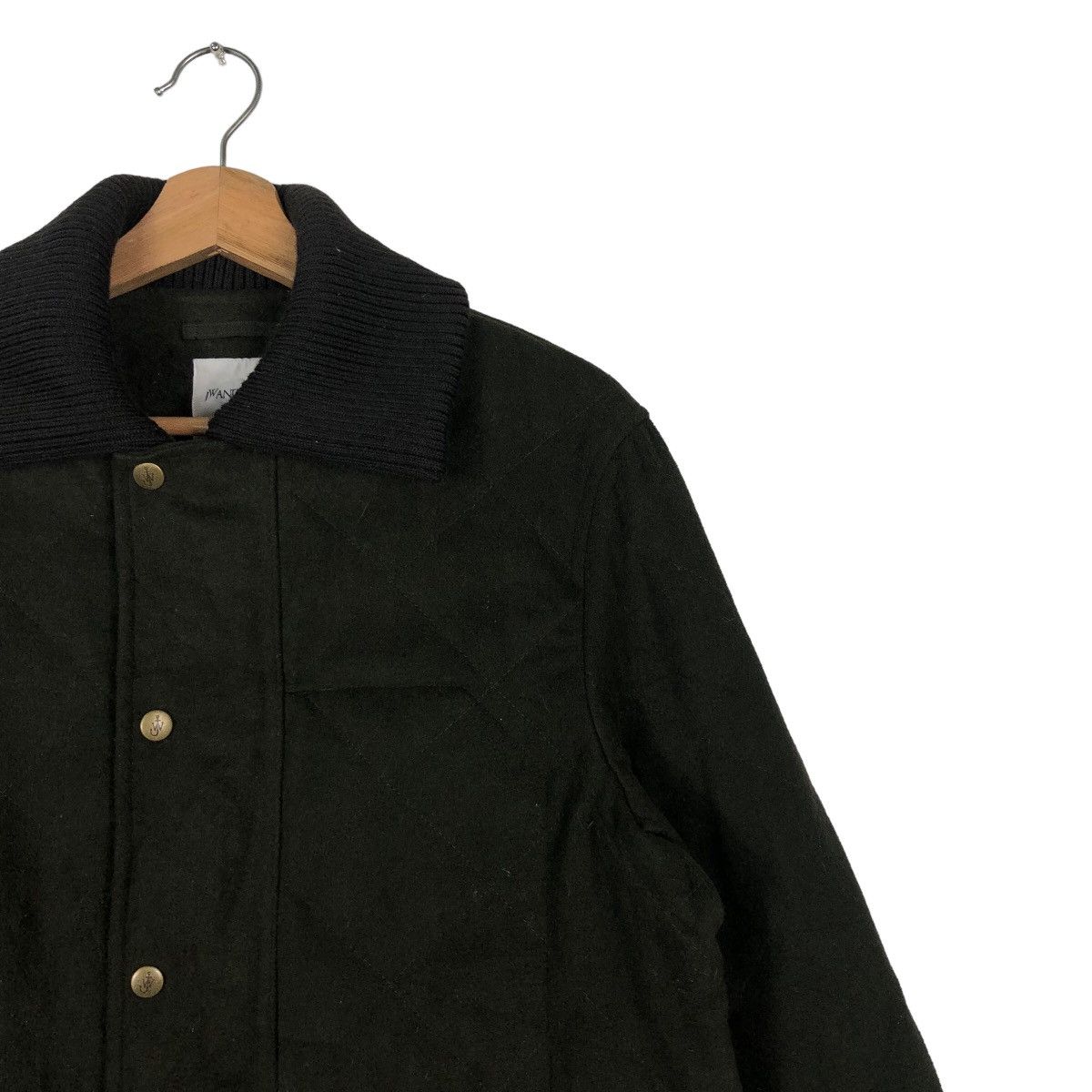 JW Anderson 🔥Dark Green Wool Chore Inspector Cargo Jacket Uniqlo Japan Size US L / EU 52-54 / 3 - 6 Thumbnail